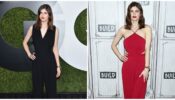 Alexandra Daddario Is Clearly Obsessed With Black Jumpsuits & Here’s A Proof