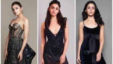 Alia Bhatt Inspired 5 Hot Black Gowns To Have For Your Wardrobe