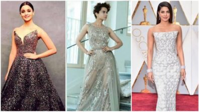 Alia Bhatt, Kangana Ranaut, Priyanka Chopra in Zuhair Murad designer gowns, a quintessential visual delight