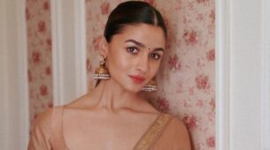 Alia Bhatt Making Us Drool In Stunning Backless Nude Lehenga And Some Jhumkas, See Pics
