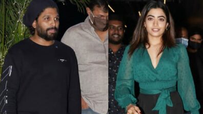 Allu Arjun and Rashmika Mandanna come together to celebrate ‘Pushpa’ success, see viral pic