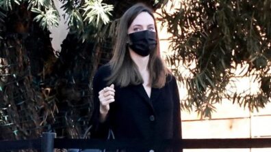 Angelina Jolie Dresses in All Black for A Shopping Trip in West Hollywood, See Pics