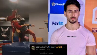 Watch Video: Disha Patani’s pro gymnasium skills, Tiger Shroff comments