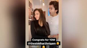Ashi Singh celebrates Siddharth Nigam’s ‘Million’ achievement, see video