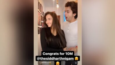 Ashi Singh celebrates Siddharth Nigam’s ‘Million’ achievement, see video