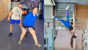 Ashnoor Kaur and Anushka Sen spice up oomph with fitness moments