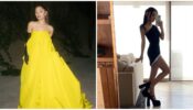Attending a cocktail party? Ariana Grande’s yellow couture gown is perfect for you