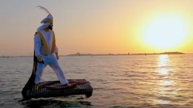 Watch: A Viral Video Of A Man Recreating Aladdin As He Rides On A ‘Magic Carpet’ Will Lift Up Your Mood