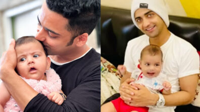 Aww Too Cute: RadhaKrishn fame Sumedh Mudgalkar gets playful with adorable baby, get ready to melt in awe