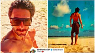 Baba Ekacch Chava: Ranveer Singh goes shirtless with full swag, Ashish Chanchlani’s hilarious comment is ROFL
