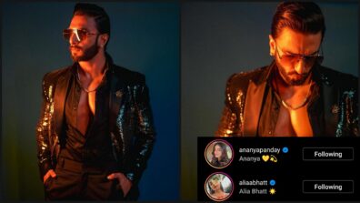 Baba Ka Jalwa: Ranveer Singh flaunts chiseled chest in new swagger photo, Ananya Panday and Alia Bhatt are in awe