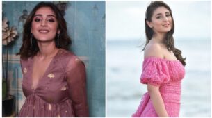 Baby pink or Hot pink? Which of Dhvani Bhanushali’s outfits caught your attention?