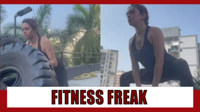 Beast mode on: This video proves that Marathi actress Amruta Khanvilkar is a fitness freak