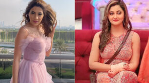 Beautiful And Glowing: Nikki Tamboli raises heat in lavender gown, Rashami Desai steals attention with her smile