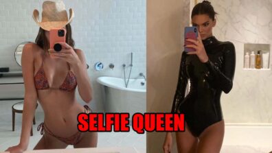 Best Mirror selfie poses by The Selfie Queen Kendall Jenner, check pics