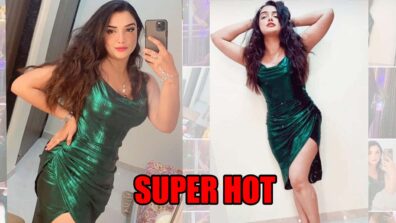 Bhojpuri Actress Aamrapali Dubey Looks Super Hot In Green Dress, Here’s Why She Apologised To Santa