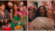 Bipasha Basu grooves to Blackpink song on her birthday, gets a romantic kiss from husband Karan Singh Grover