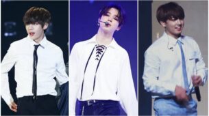 BTS V Vs Jimin Vs Jungkook: Which Hottie Sizzles In High Waist Pants & White shirt?