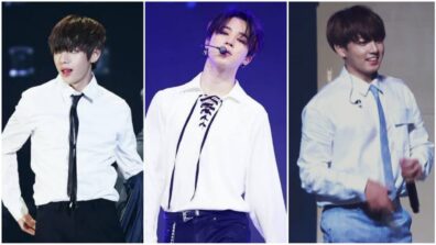 BTS V Vs Jimin Vs Jungkook: Which Hottie Sizzles In High Waist Pants & White shirt?