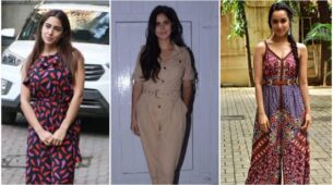 Classic jumpsuits are absolute ‘favourites’ for Sara Ali Khan, Katrina Kaif and Shraddha Kapoor and these pics are PROOF