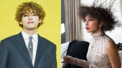 Curly hair of Kim Taehyung Aka V has been compared to Priyanka Chopra’s Met Gala appearance, check out