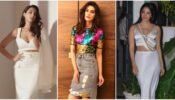 Curvaceous: Nora Fatehi, Kriti Sanon and Kiara Advani are stealing it in Tube Top and Pencil Skirt