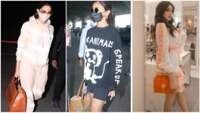 Deepika Padukone, Alia Bhatt & Janhvi Kapoor impress fashion enthusiasts with their leather handbag collection