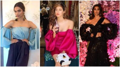 Deepika Padukone, Disha Patani and Pooja Hegde are ‘ultimate slayers’ in off-shoulder puff sleeve outfits