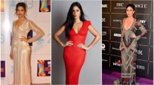 Deepika Padukone, Katrina Kaif and Kareena Kapoor are Cherubs in Naeem Khan gowns