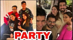 Trending: Deepika Padukone, Sara Ali Khan, Janhvi Kapoor, Karan Johar, Ananya Panday, Dhairya Karwa party hard at Manish Malhotra’s place, see pics