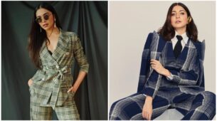 Deepika Padukone To Anushka Sharma: Bollywood Hotties Who Slayed In Gorgeous Plaid Co-Ords