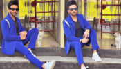 Dheeraj Dhoopar looks dapper hot in royal blue pantsuit, Ruhi Chaturvedi has something to say