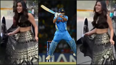 Did Sara Ali Khan Just Play MS Dhoni’s Popular ‘Helicopter Shot’? See Viral Footage