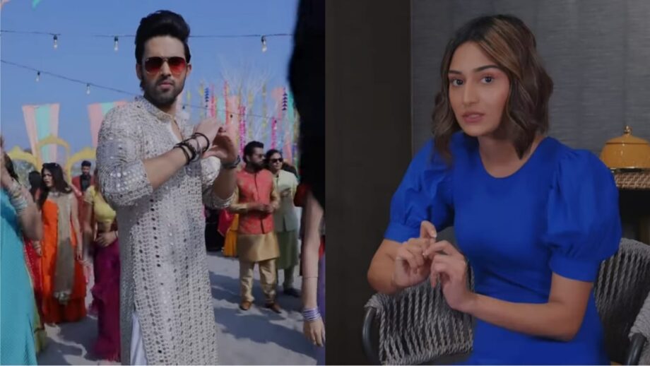 Erica Fernandes glow in blue bodycon dress, Parth Samthaan goes all hearts 549256