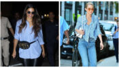 Fashion Battle: Would You Style Your Striped Shirt With Leather Pants Like Deepika Padukone Or Jeans Like Gigi Hadid?