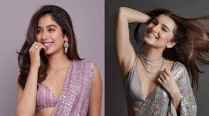 [Fashion Faceoff] Janhvi Kapoor Or Tara Sutaria: Who Wore The Sequence Saree Better?