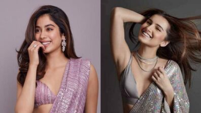 [Fashion Faceoff] Janhvi Kapoor Or Tara Sutaria: Who Wore The Sequence Saree Better?