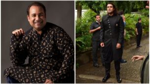 Festive season calls for a sherwani with juti, Take cues from Jubin Nautiyal & Rahat Fateh Ali Khan