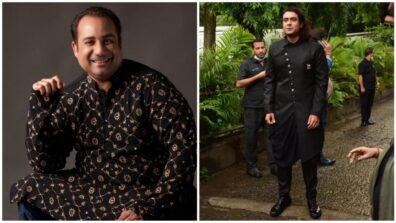 Festive season calls for a sherwani with juti, Take cues from Jubin Nautiyal & Rahat Fateh Ali Khan