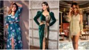 Flaunt Your Hot Legs In Thigh High Slit Outfits Like Ashnoor Kaur To Set Temperature Soaring