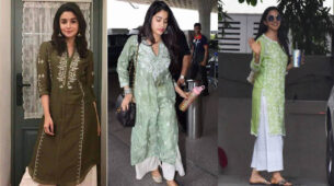 From Alia Bhatt To Janhvi Kapoor and Parineeti Chopra: B-Town divas and their inseparable love for green embroidery cotton kurtas