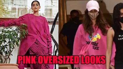 From Disha Patani to Sonam Kapoor: Bollywood actresses making cute statements in pink oversized looks