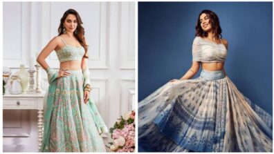 From Kiara Advani’s Lovestruck Lehenga to Khushi Kapoor’s Forest Pixie Crop Top Skirt: Anita Dongre has wowed us with her incredible designs