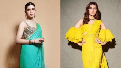 From Kriti Sanon To Shanaya Kapoor: Bollywood Approved Tips On How To Style Chiffon Sarees