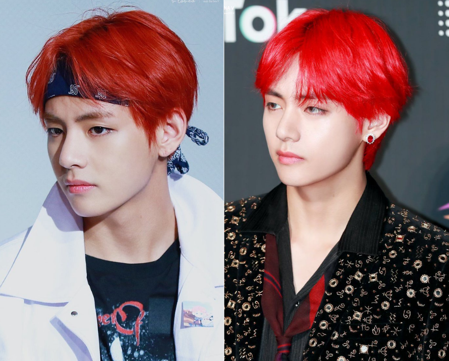 From TXT Taehyun to BTS V: Kpop idols who killed it with their fiery red hair, See pics - 1