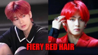 From TXT Taehyun to BTS V: Kpop idols who killed it with their fiery red hair, See pics