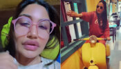 Fun Unlimited: Surbhi Chandna plays with Botox filters, Jasmin Bhasin drives off with scooter into café