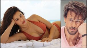 Garmi On Beach Baby: Disha Patani sets temperature soaring in ‘dust orange’ bikini, rumoured BF Tiger Shroff sweats