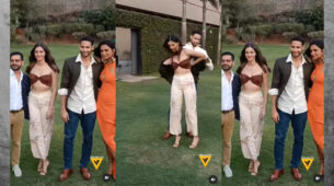 Gehraiyaan Promotions: Deepika Padukone sizzles in embellished orange outfit, Siddhant Chaturvedi gets protective for Ananya Panday