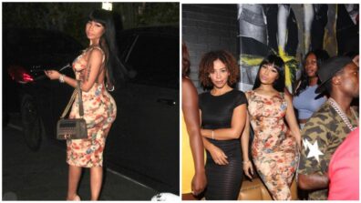 Get Ready For Date Night Wearing Nicki Minaj’s Body Hugging Dress, Take Fashion Notes